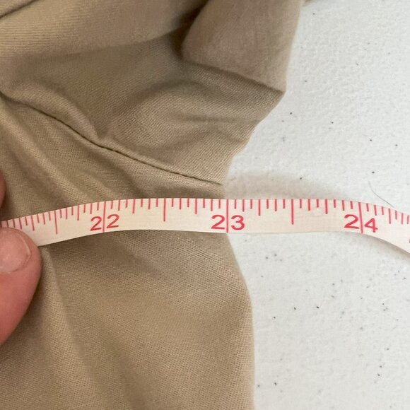 #191 Chico's Cream-Colored Button Jacket Size 3 (16) - Picture 5 of 7